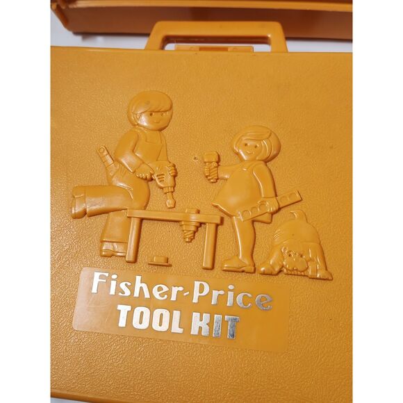 Vintage 1970s Fisher-Price Pretend Play Kits – Medical & Tool Sets - Picture 7 of 16